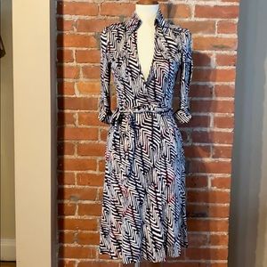 Diane Von Furstenberg silk wraparound dress